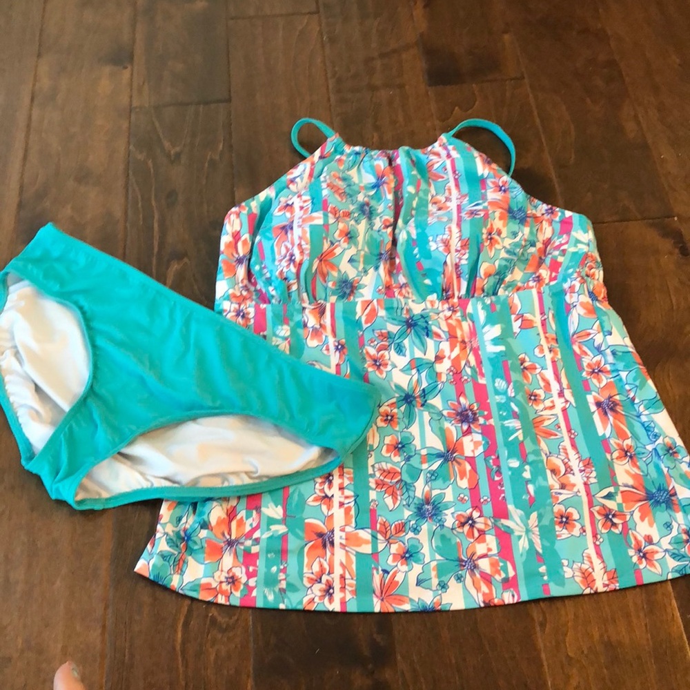 Lands End Tankini 16